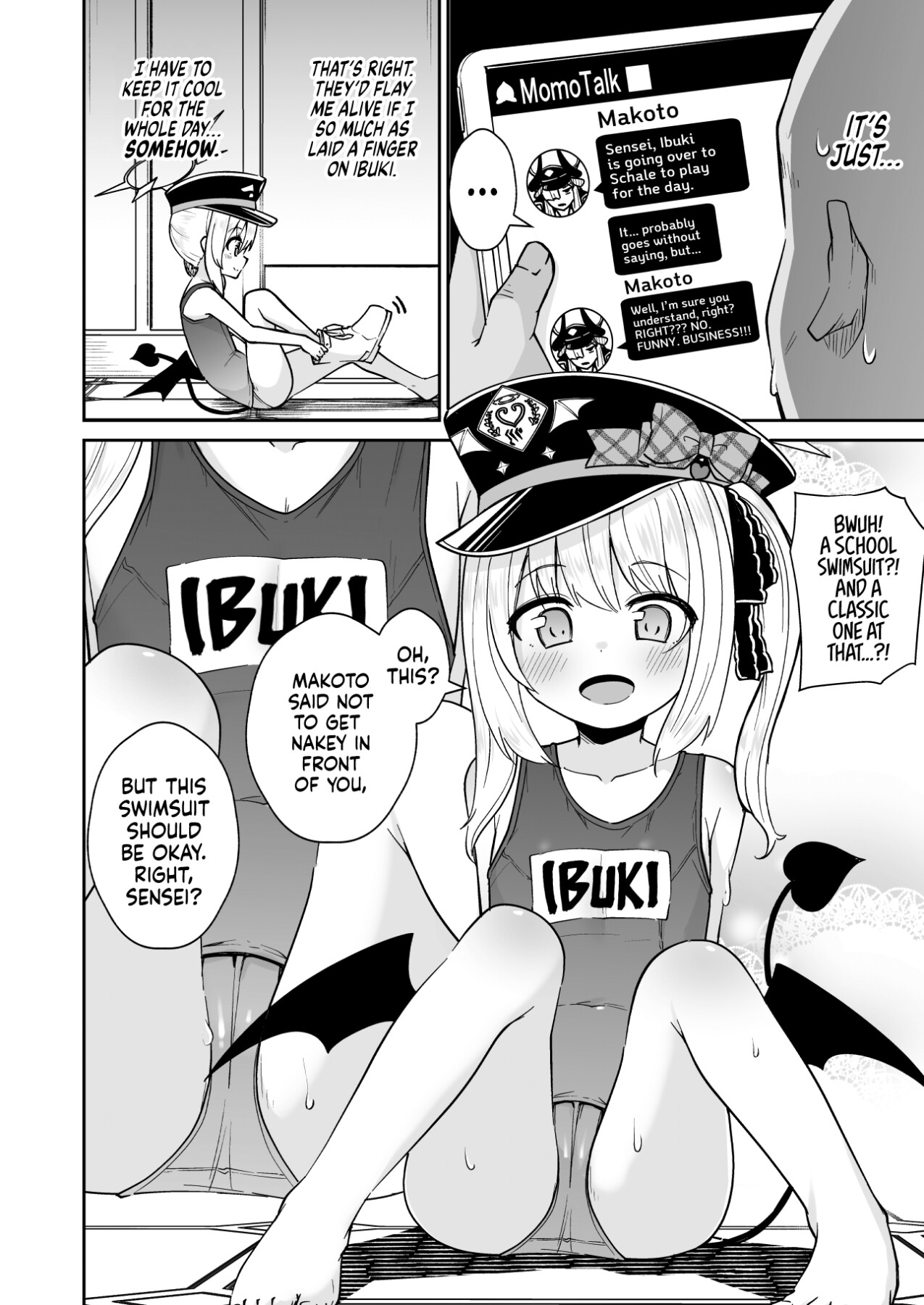 Hentai Manga Comic-Sensei! Do You Wanna Play Pretend Doggies With Ibuki?-Read-3